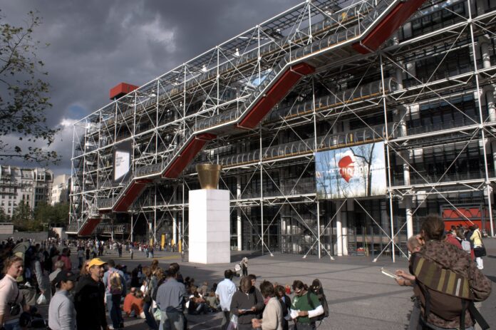 Unidade parisiense do Centro Georges Pompidou.