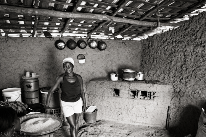 Comunidade quilombola do Maranhão fotografada durante as filmagens do documentário Kilombo